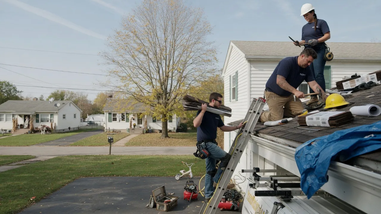 Local Roofing Contractors in North Street, MI near me